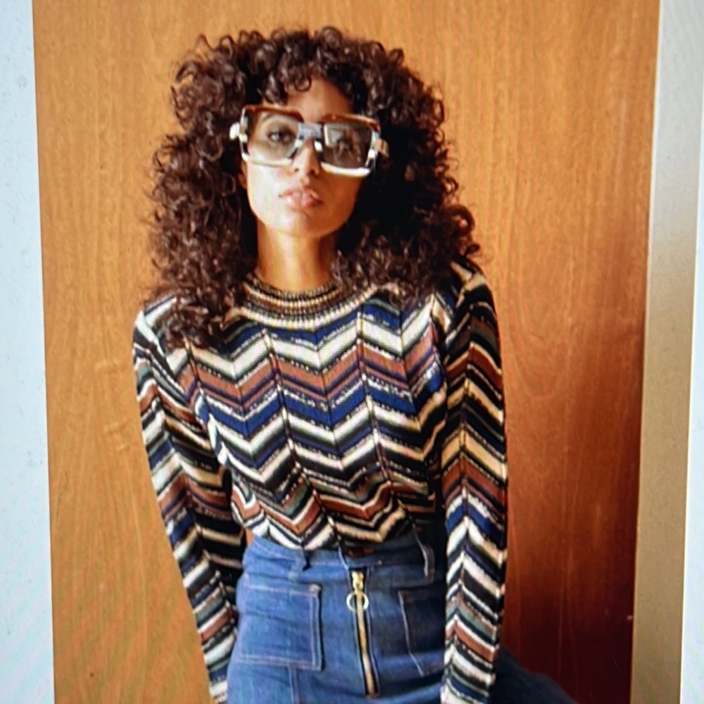Stoned Immaculate Retro Chevron Sweater